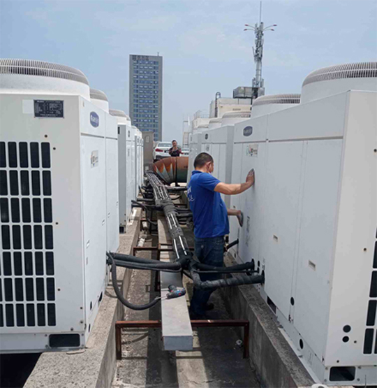 双城中央空调制热和不制冷系统维修方法